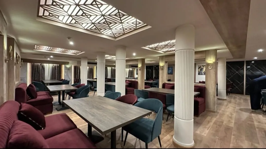 Restaurant aboard the Royal Beau Rivage Nile cruise